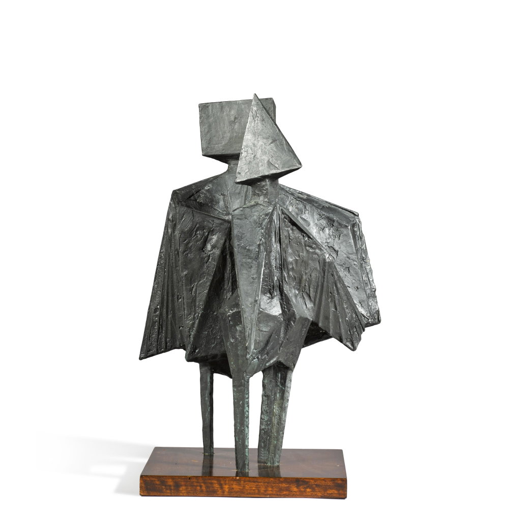 Conjunction XVIII by Lynn Chadwick sold for $115,500. Image courtesy of Sotheby's
