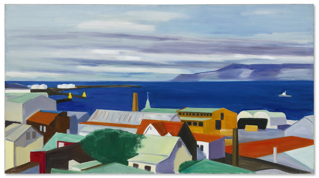 Reykjavik Harbor. Image courtesy of Christie's