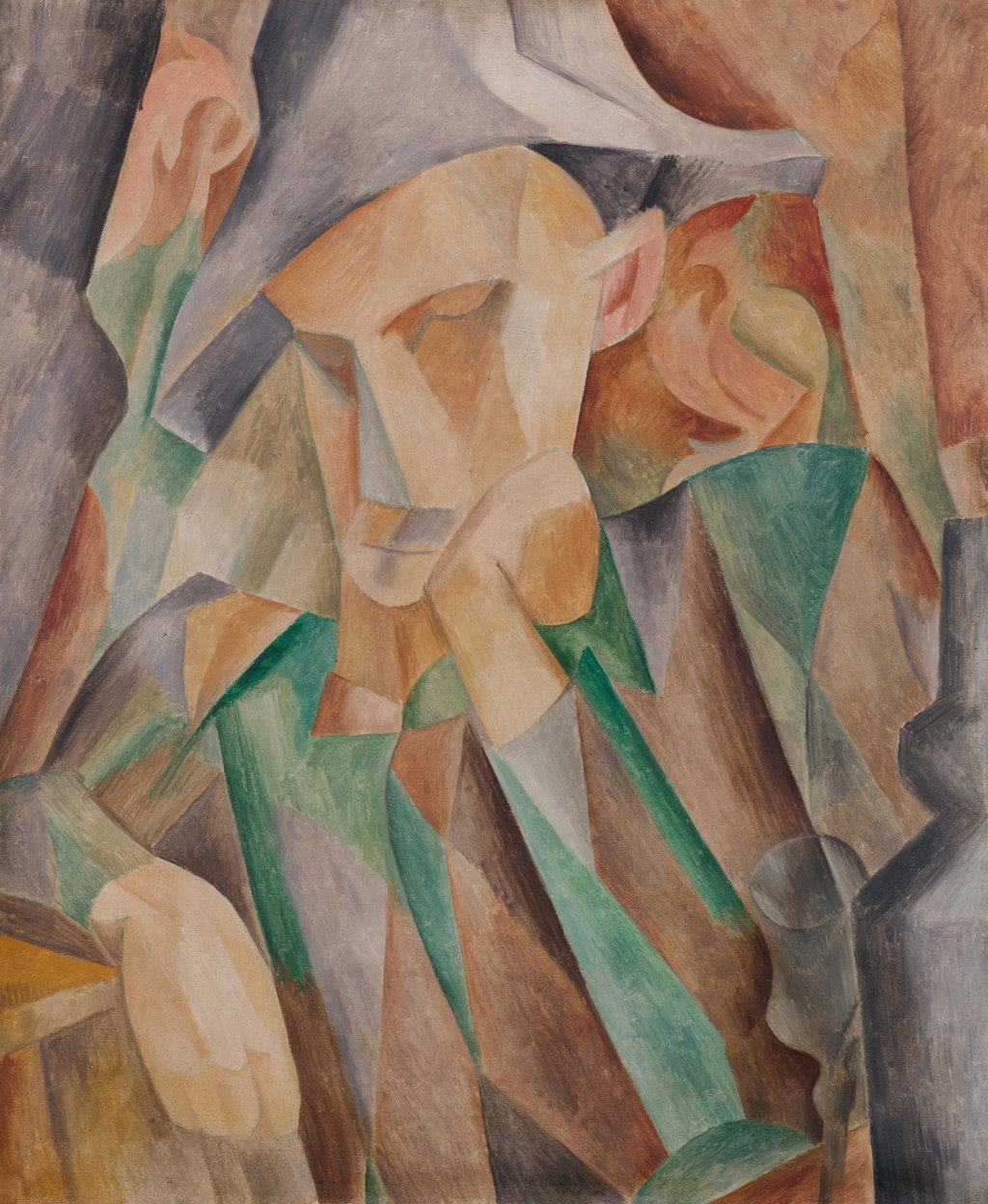 Arlequin (Buste) by Pablo Picasso sold for $42.64m. Image courtesy of Sotheby's