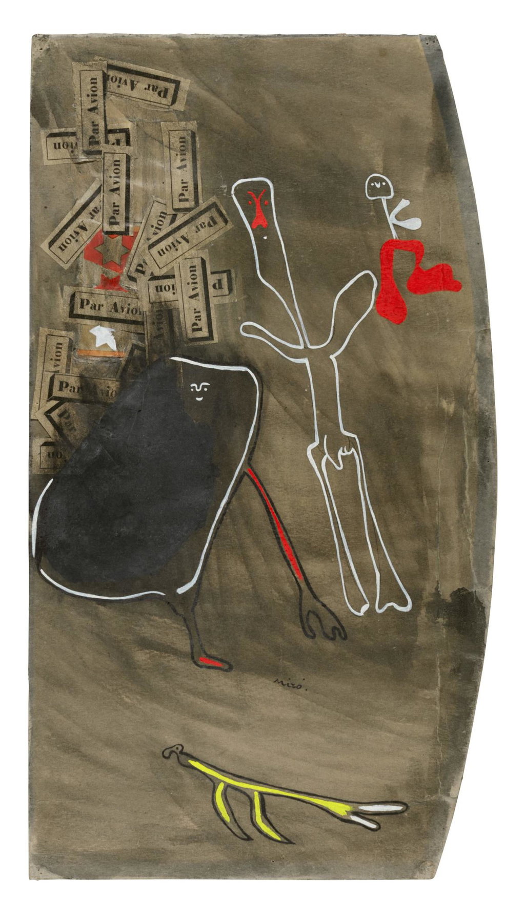 Untitled (" Par Avion"). Image courtesy of Sotheby's