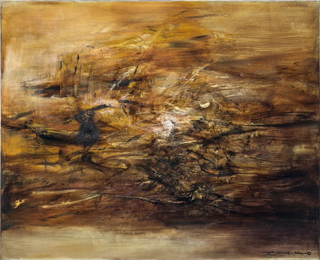 Zao Wou-Ki work with $10.3m estimate is withdrawn from Auction