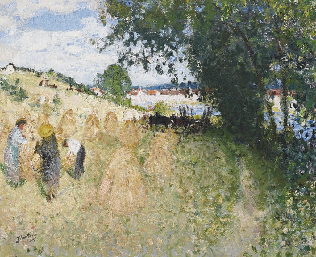 La moisson à Véneux. Image courtesy of Christie's
