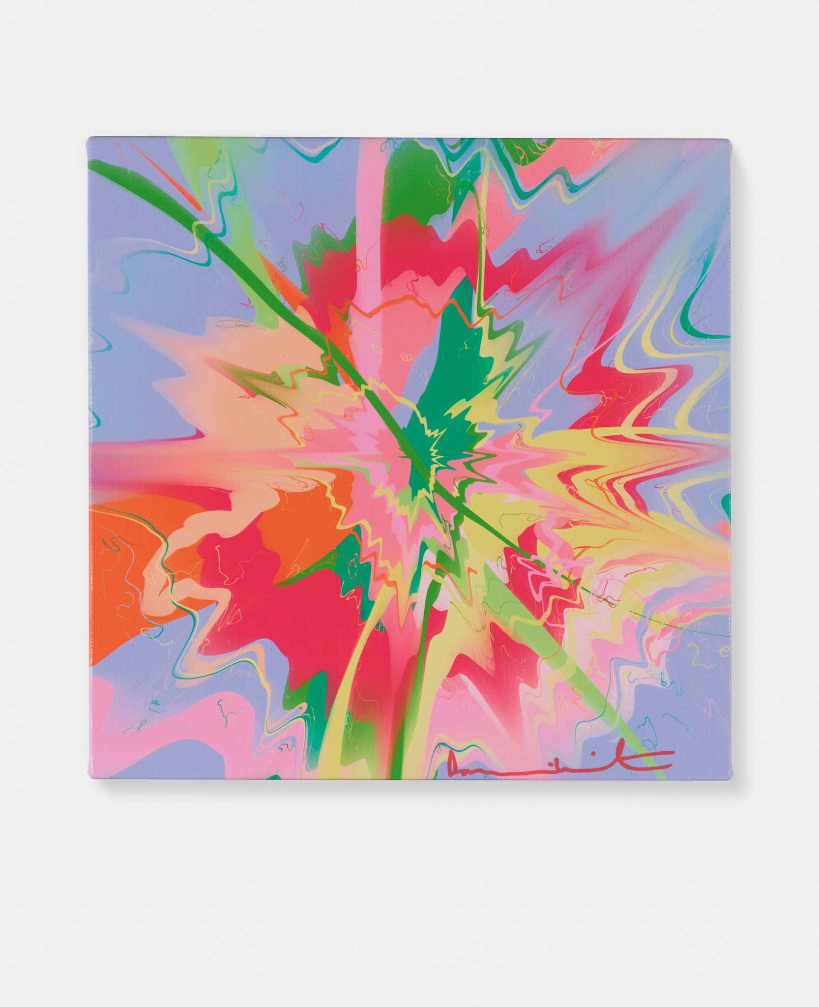 Beautiful, Inherently Good, Merely Instinctive, Supreme And Eternal, Quite Unfading Nimbus Painting image #1 main image