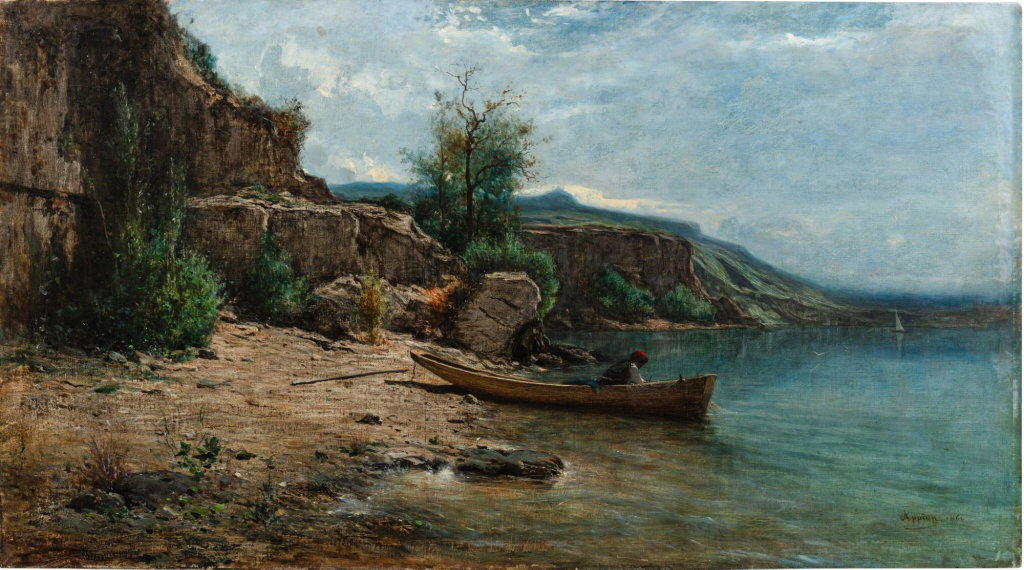 Lake Bourget near Châtillon. Image courtesy of Sotheby's