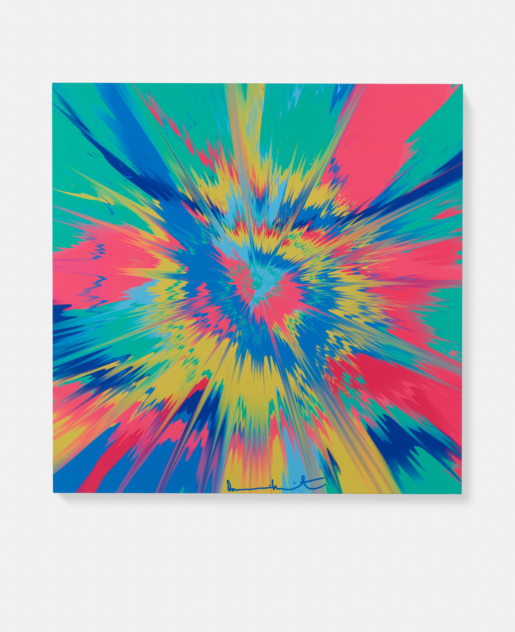 Beautiful, Almost Unnoticeable, Yet Uplifted, Ever Living, Profound And Tranquil Vapor Painting image #1 main image