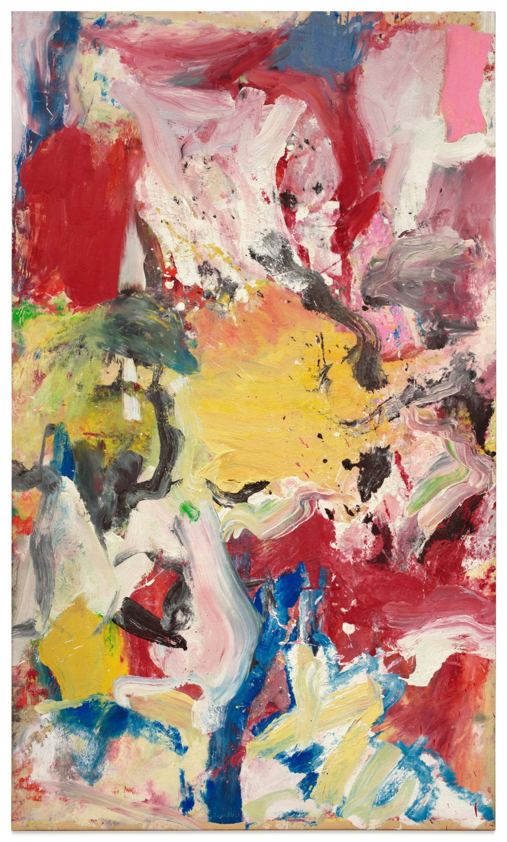 Untitled by Willem de Kooning sold for $10.8m. Image courtesy of Sotheby's