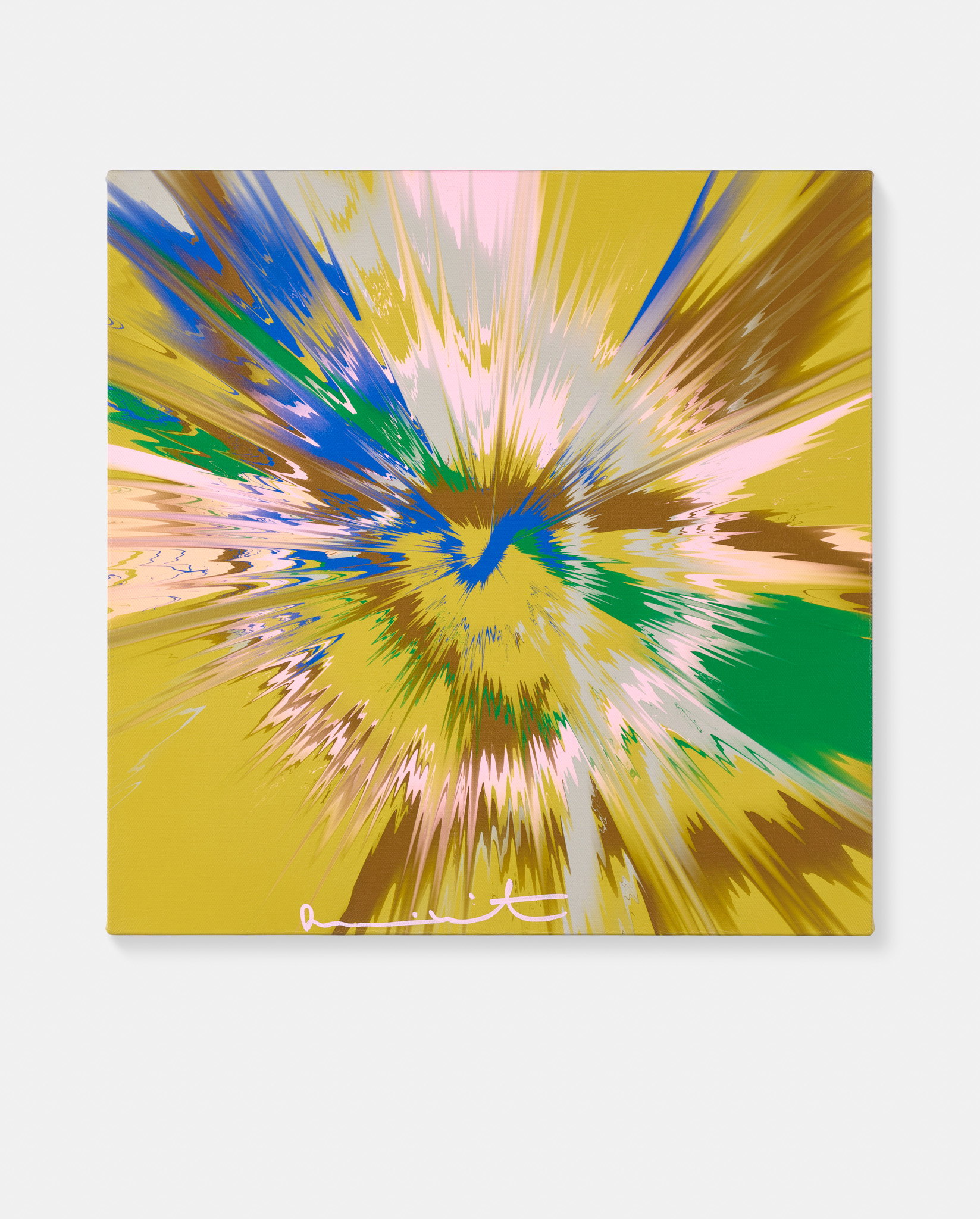 Beautiful, Remarkably Jaunty, Most Highly Trained, Very Skilfully Designed Vapor Painting image #1 main image