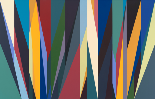 Odili Donald Odita: Shadowland at David Kordansky Gallery in New York