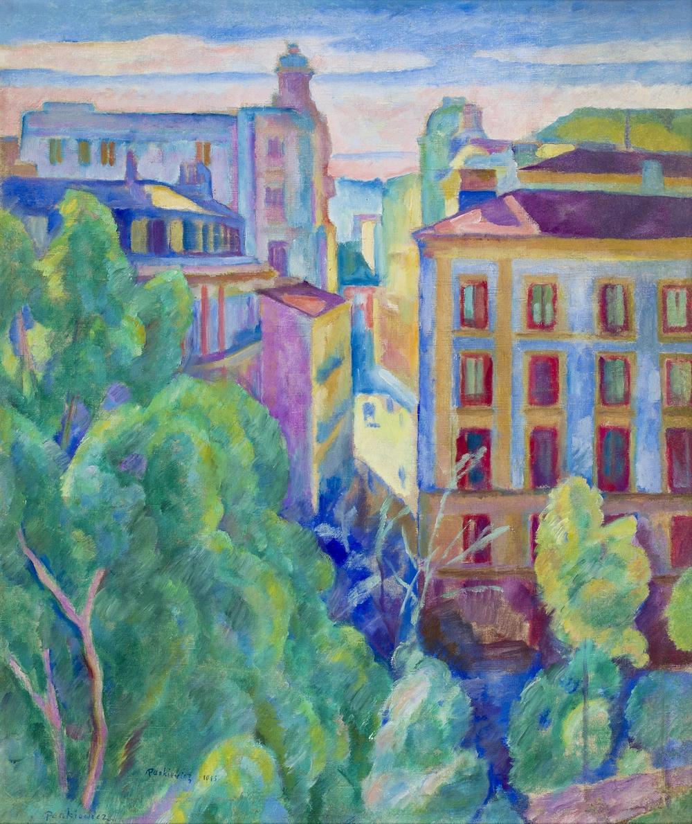Houses in Madrid (1915). Sold for $834,100 in 2026. Image courtesy of Desa Unicum