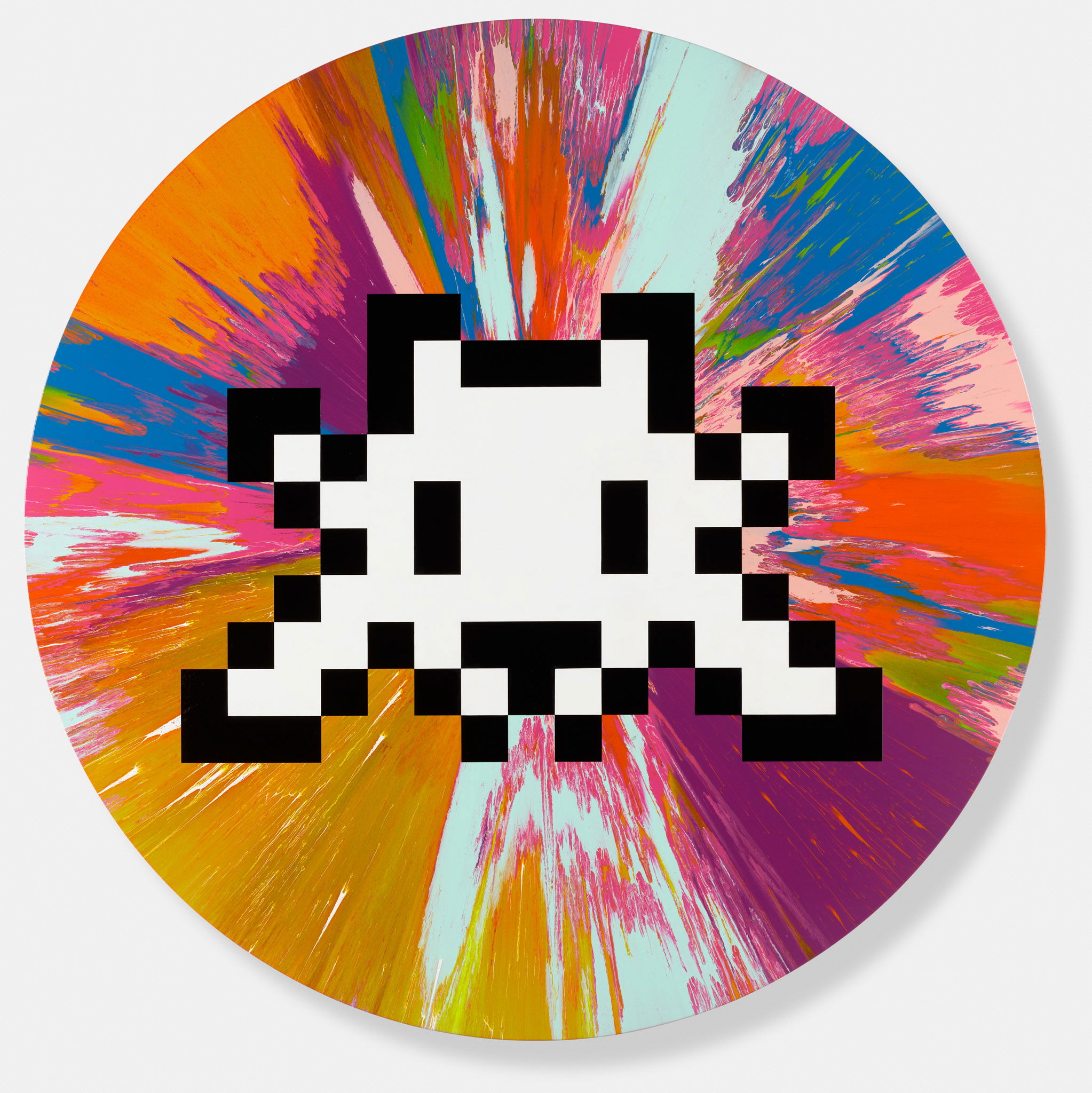 Beautiful Spinvaded Purple Painting 1 main image