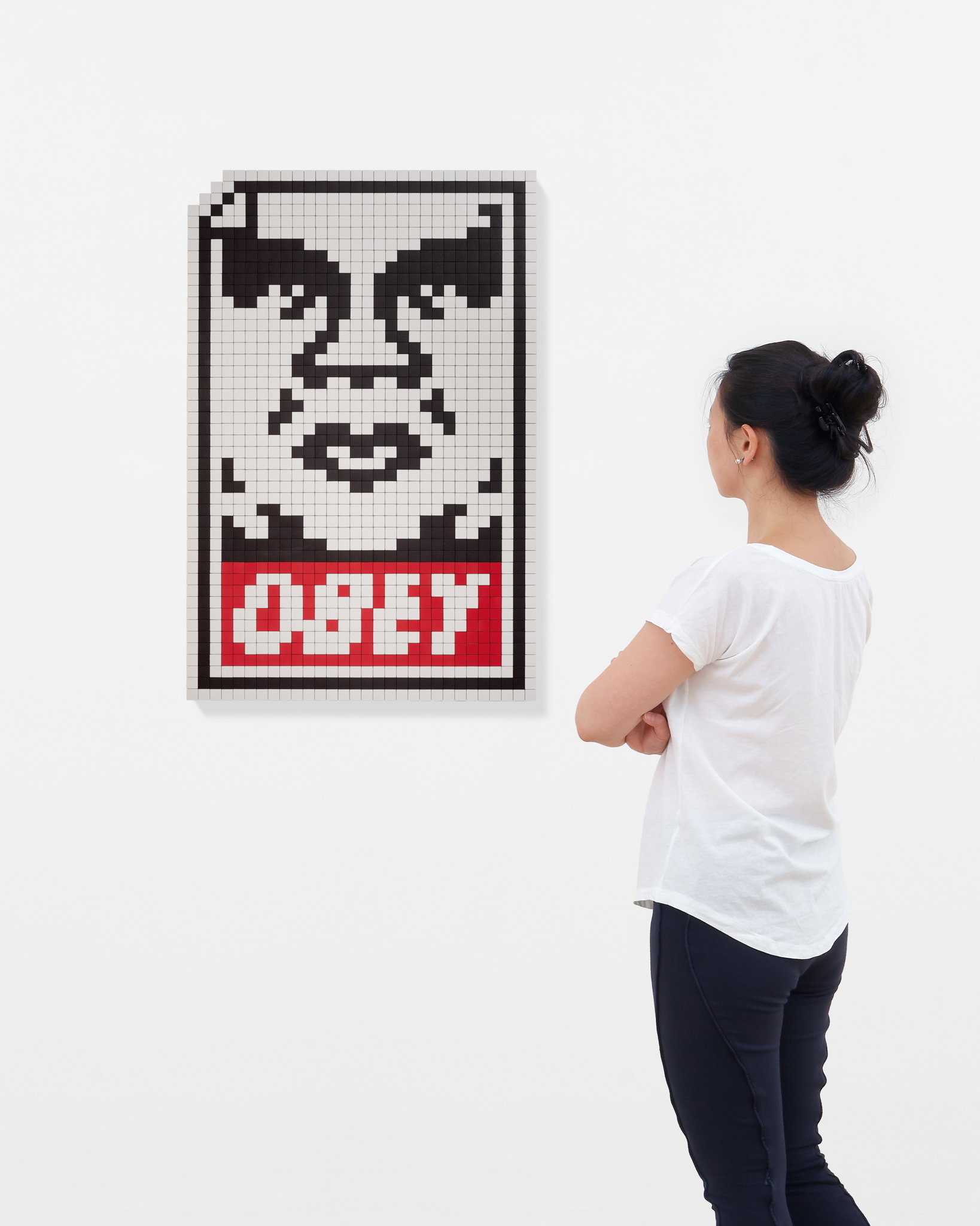 Obey Pixel scale image