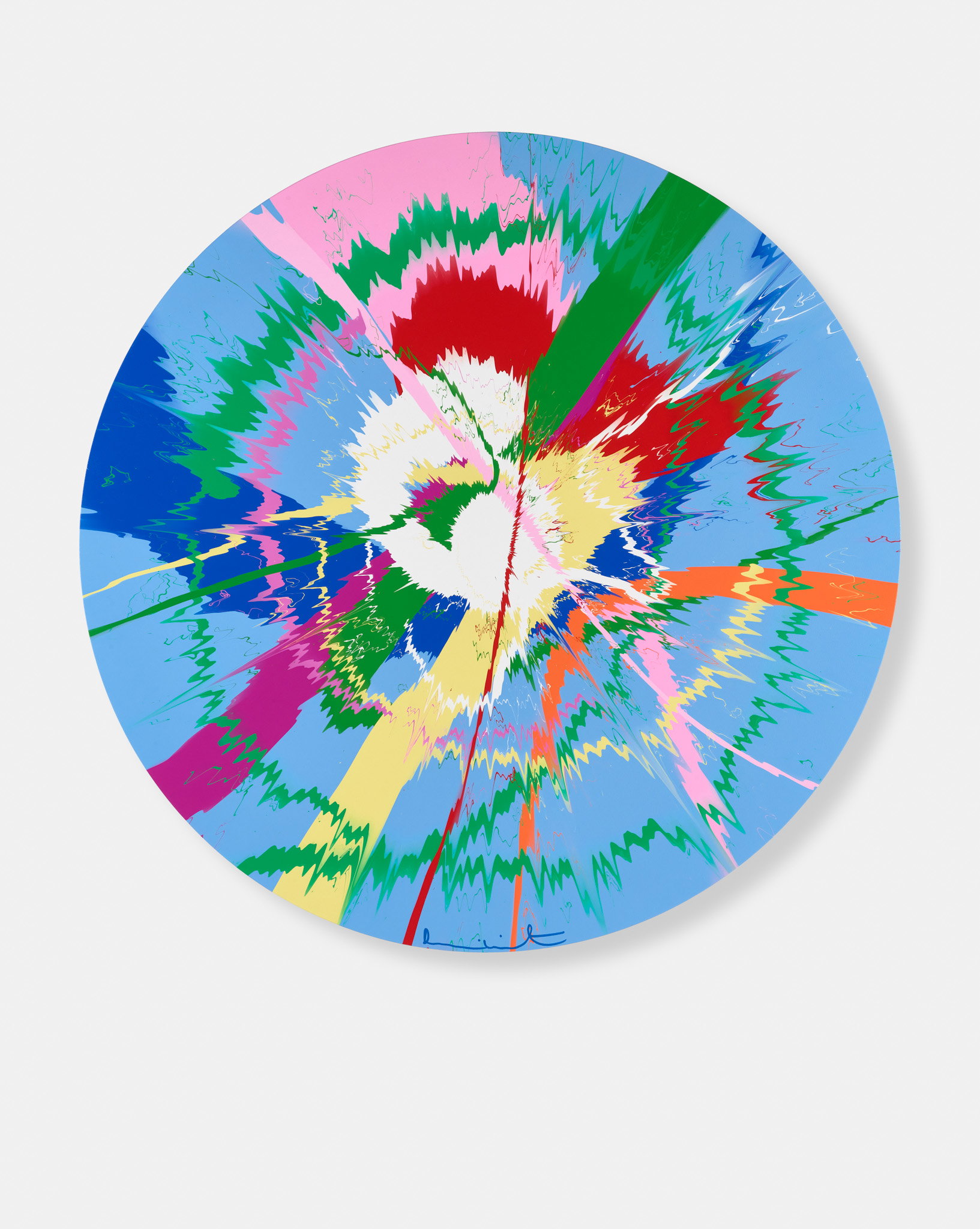 Beautiful, Most Impetuous, Ever Strong, Choral Gyration Painting image #1 main image