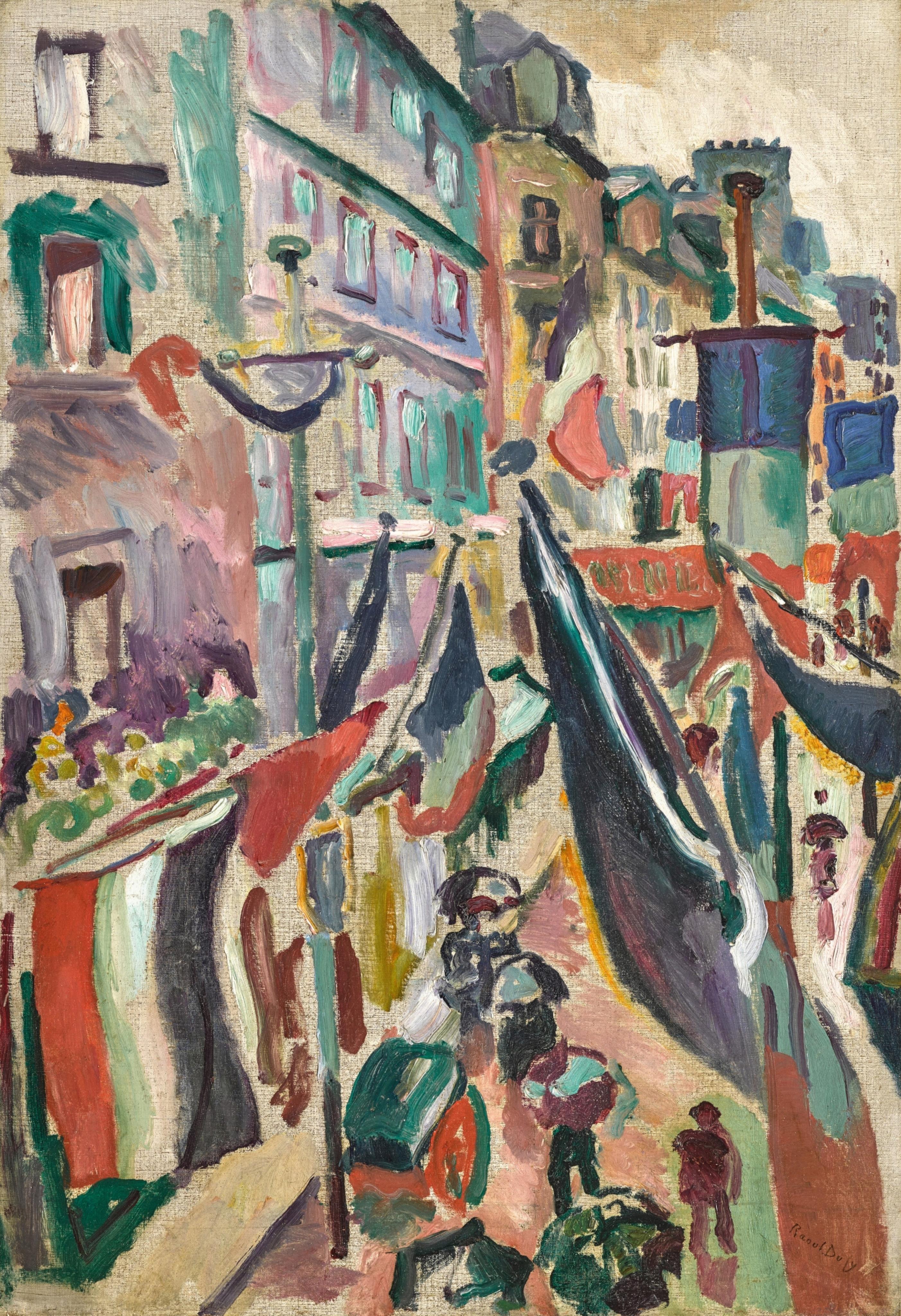 Raoul Dufy、 海外版超希少レゾネ、新品額装付 Raoul Dufy Work with $1.07m Estimate Returns to Auction