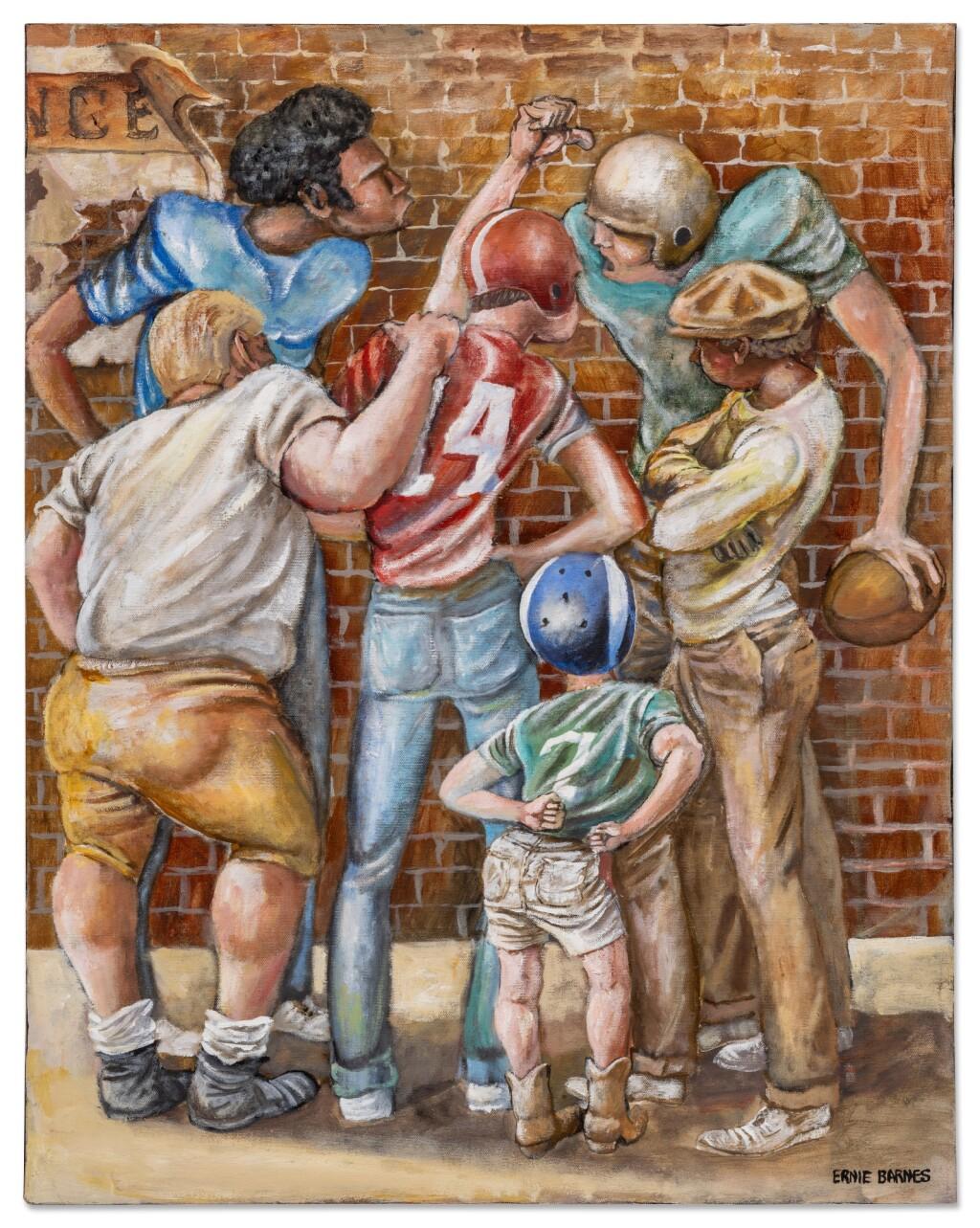 Singin' Sistahs print by Ernie Barnes 20 x 14 in. by Ernie
