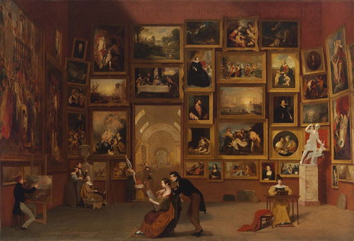 Samuel Morse, Lafayette and the Immortal Power of Ideas: The Gallery of the Louvre