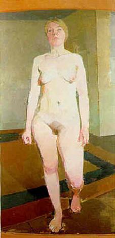 Large nude walking towards you (Undated). Sold for $90,900 in 1996. Image courtesy of Phillips