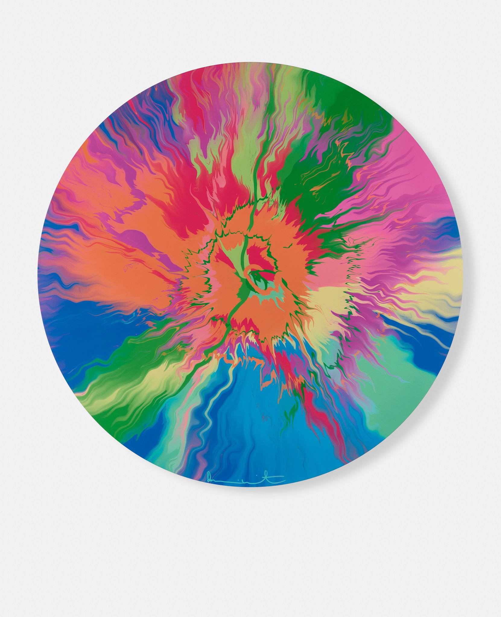 Beautiful, Long-Blunted Bursting River Painting image #1 main image