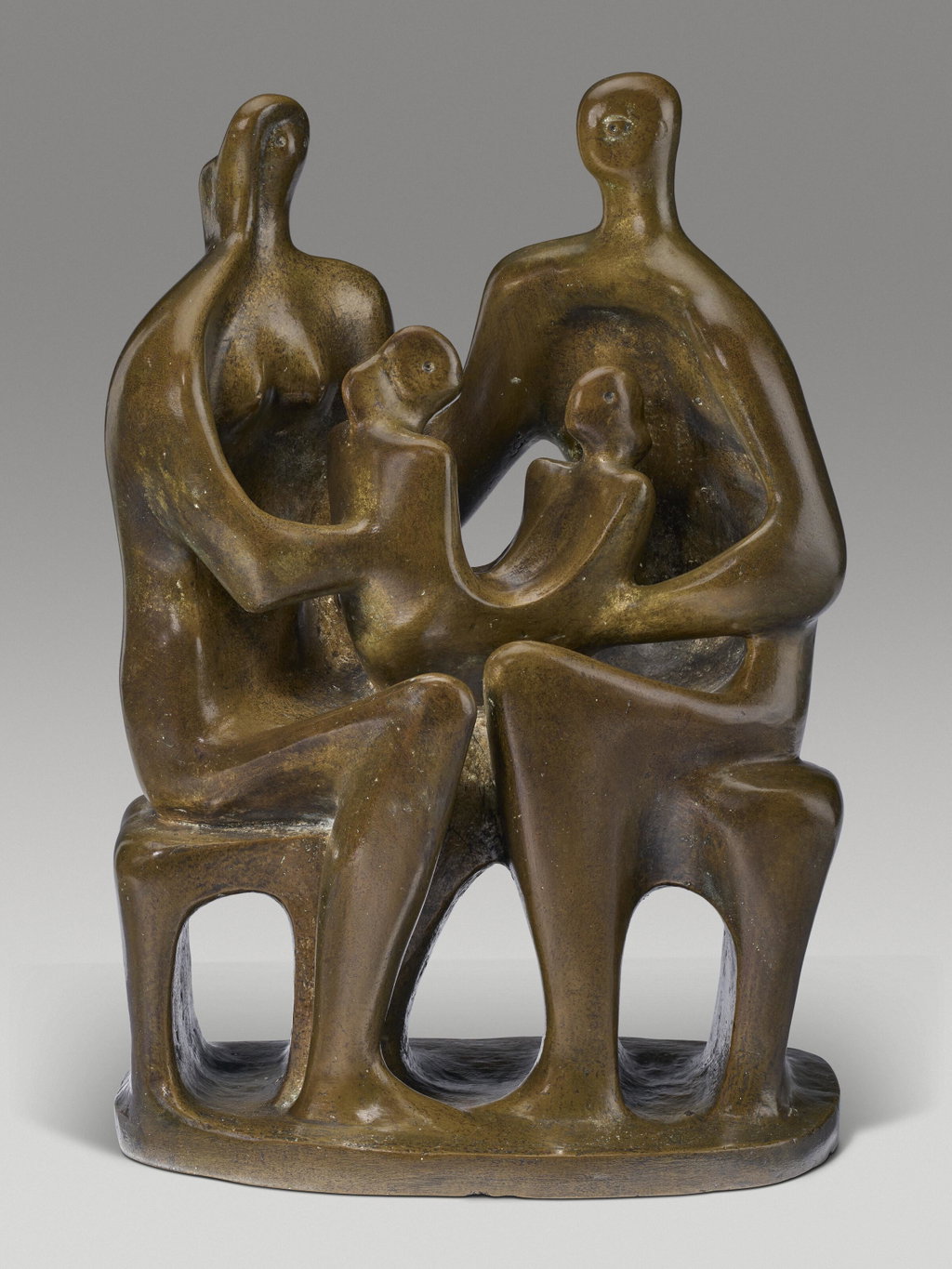 Family Group by Henry Moore estimated at $1.98m (low) to $2.64m (high). Image courtesy of Christie's