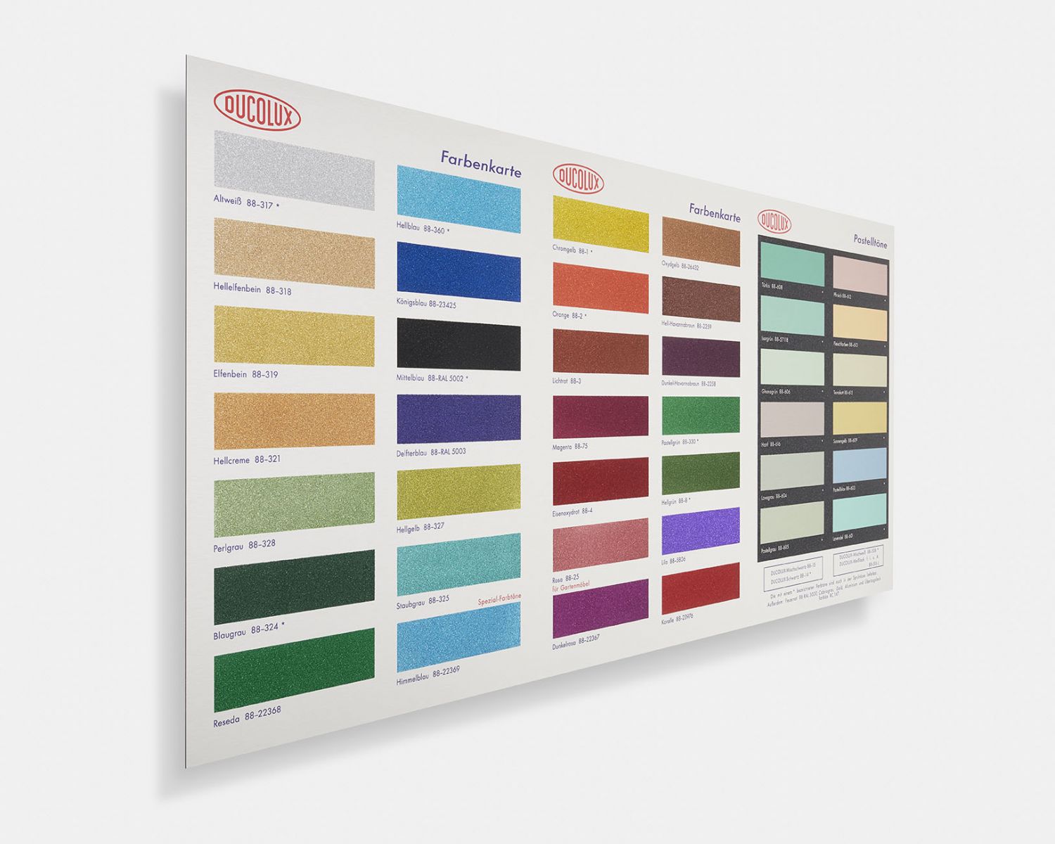 Colour Chart (glitter) image #3