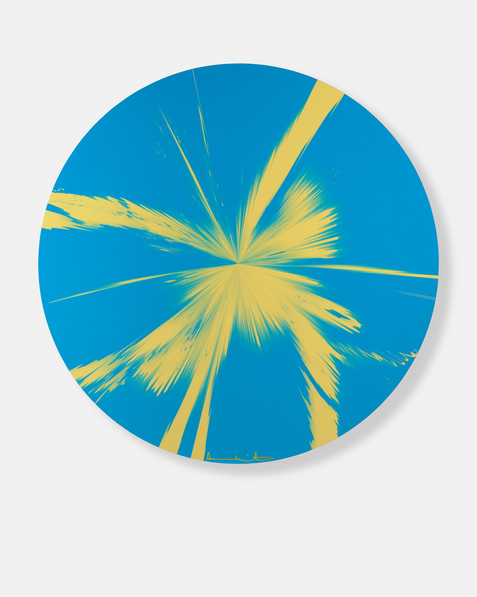 Beautiful, Generally Active, Almost Jauntily Conducted, Sudden And Brilliant Heaven Painting image #1 main image