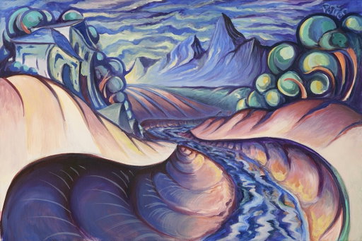 Early Abstract Works by Chris Potter on View for One Night Only