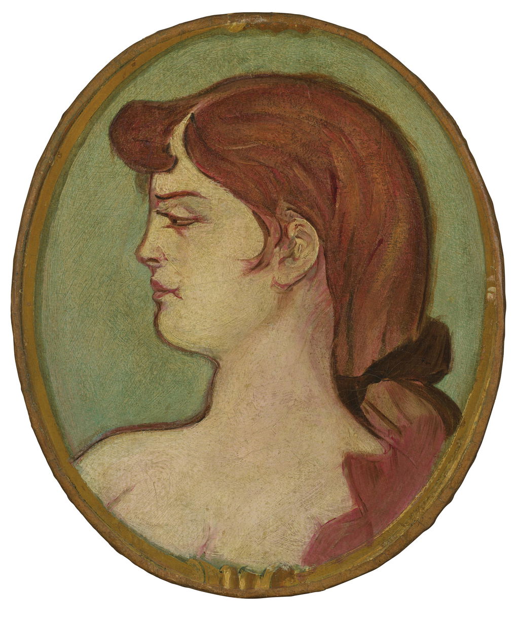 Portrait de femme, Décoration du salon de la maison de la rue d'Amboise. Image courtesy of Christie's