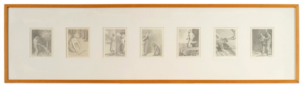 The Seven Deadly Sins. Image courtesy of Sotheby's