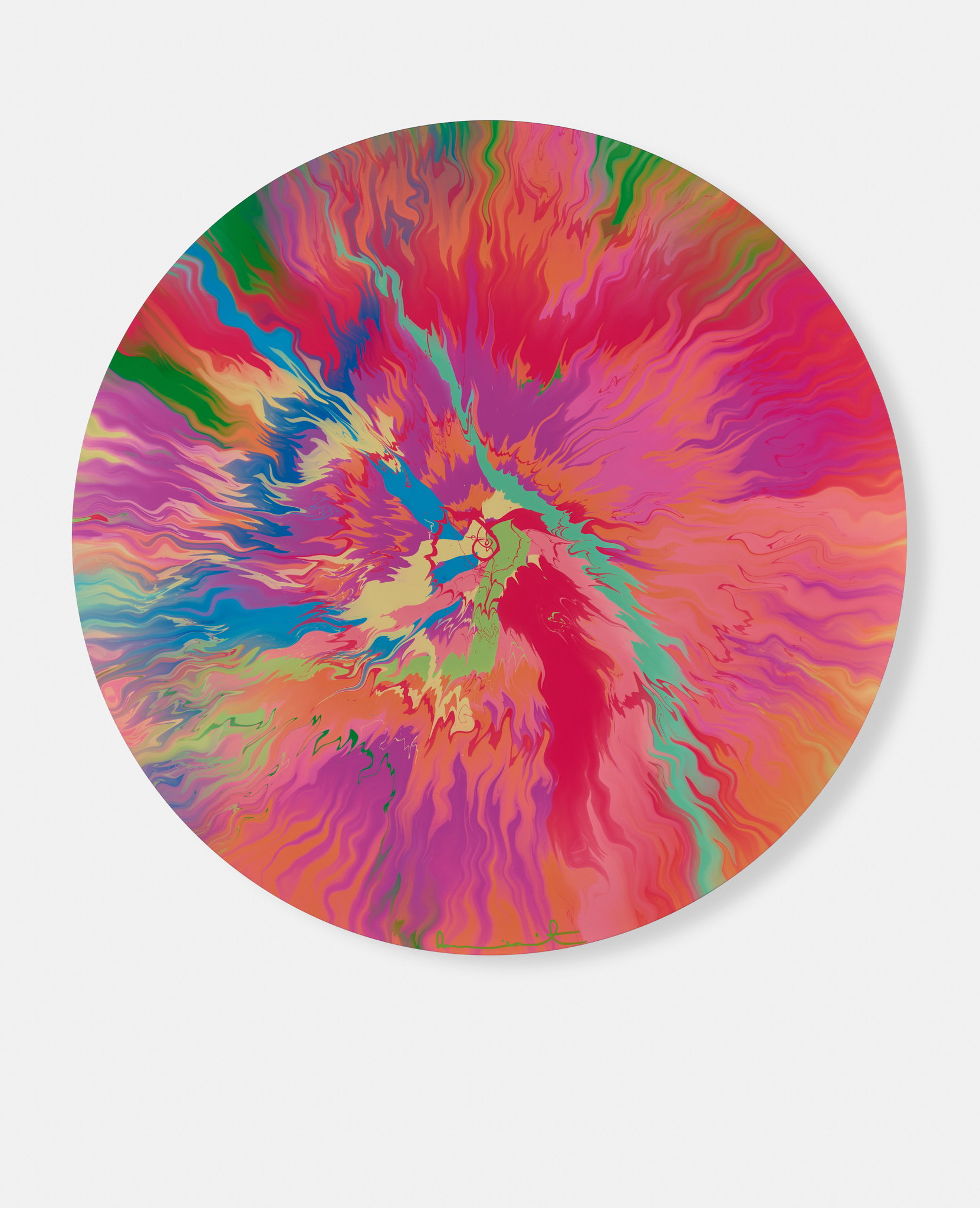 Beautiful, Generous But Determined, Overawing Bursting River Painting image #1 main image