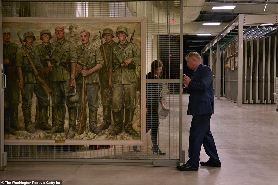 The US Army collection of Nazi art has been locked away in Fort Belvoir since 1945