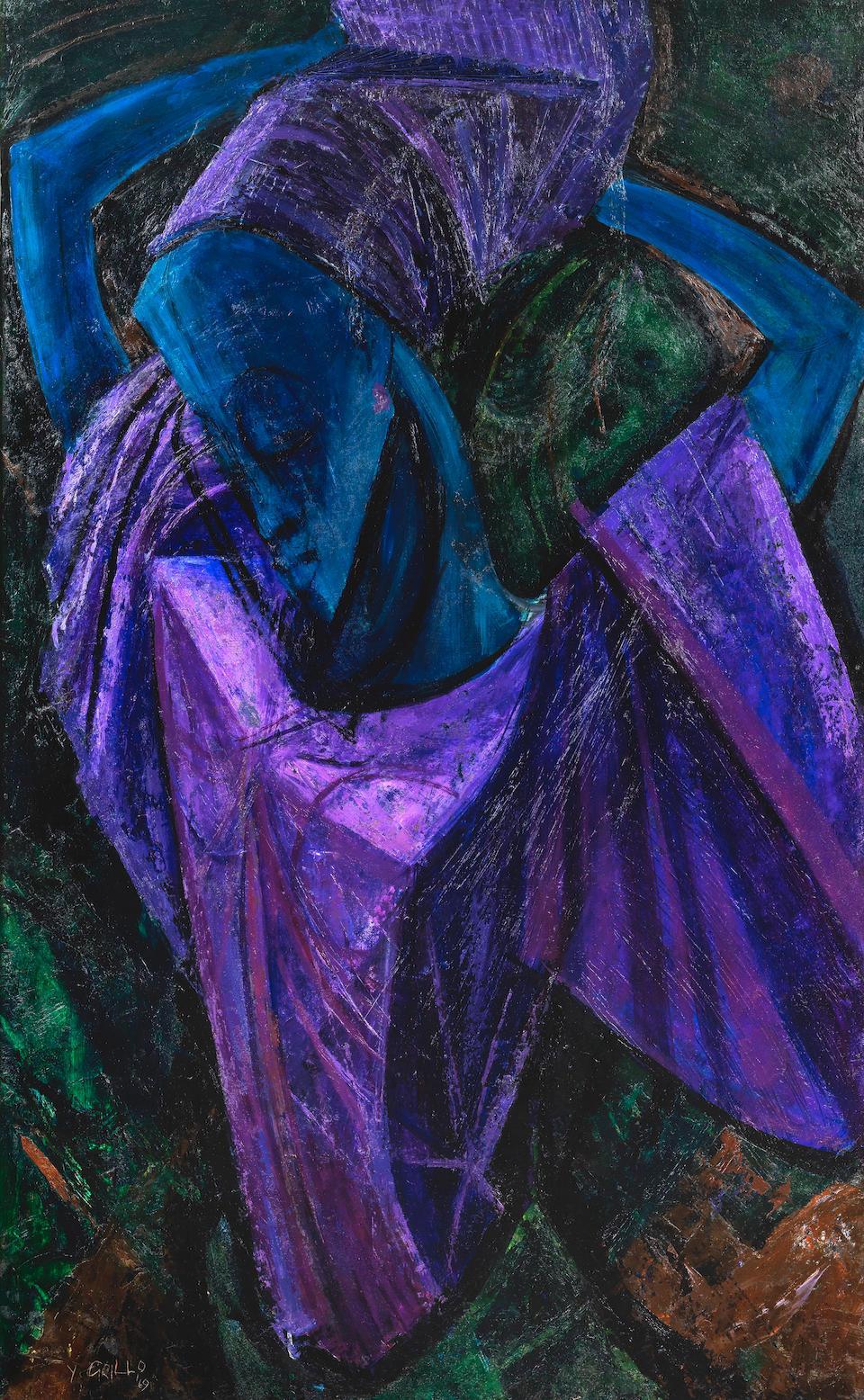 The Seventh Knot (1969). Sold for $493,600 in 2023. Image courtesy of Bonhams