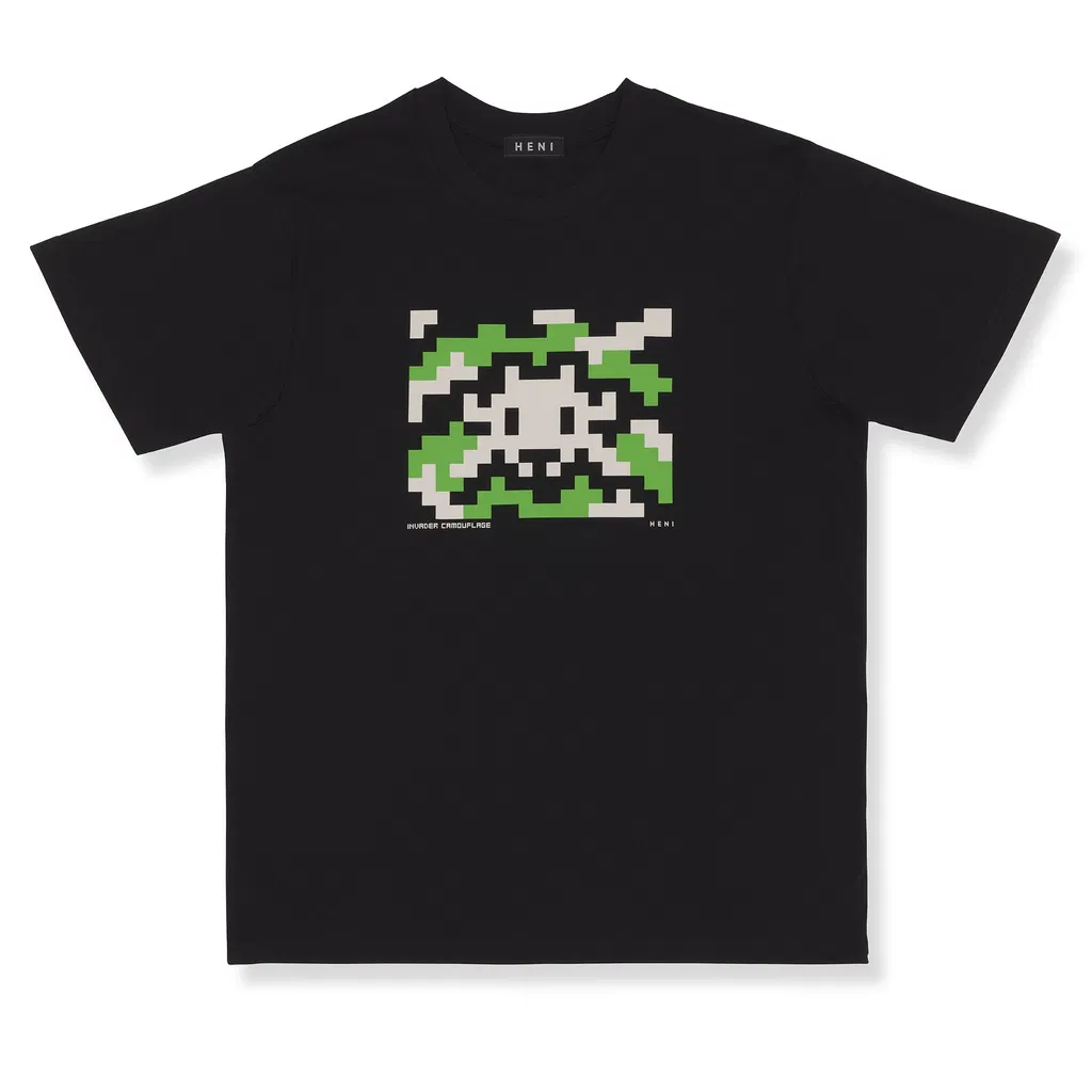 Invader Camo T-shirt 1 image #1 main image