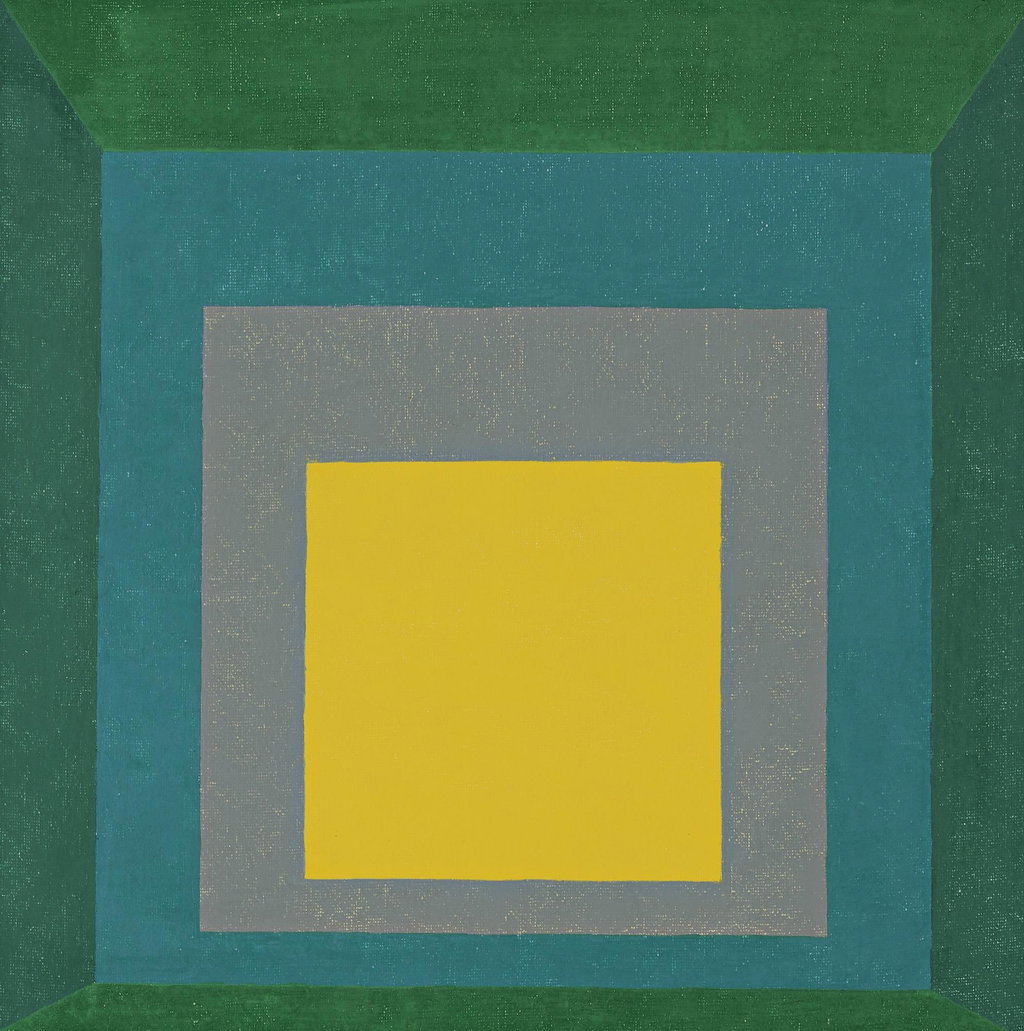 Study For Homage To The Square: Apparition (1959). Sold for $198,000 in 1989. Image courtesy of Christie's