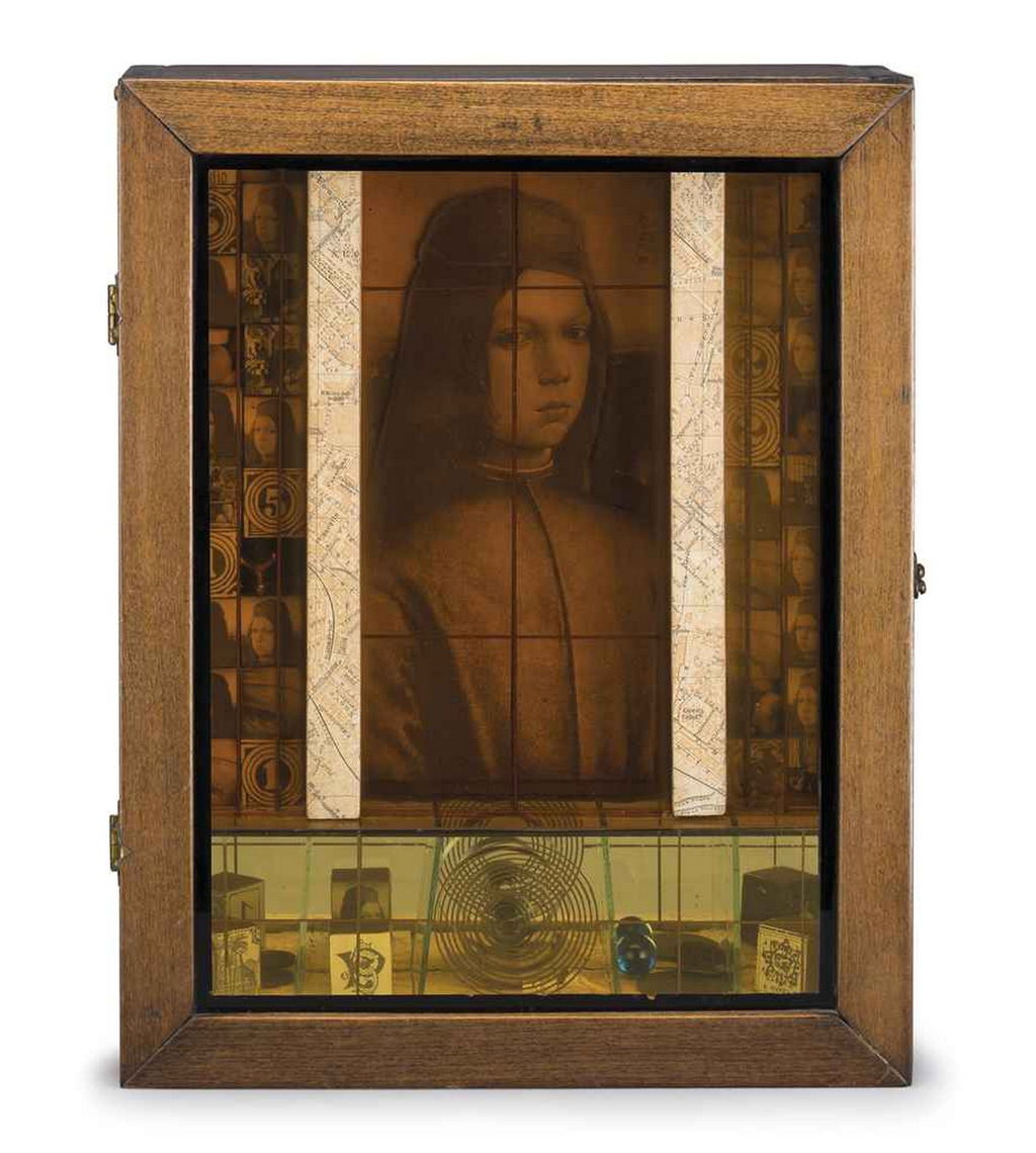 Joseph Cornell, Medici Slot Machine (1943). Image courtesy of Christie's