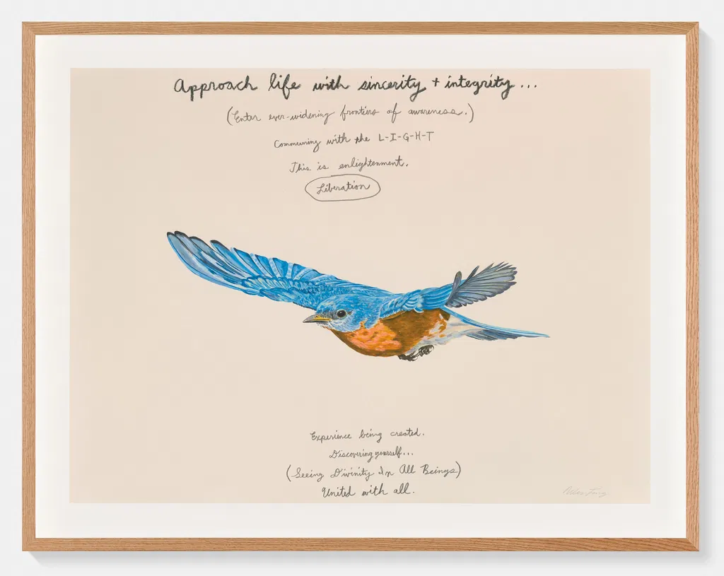 Approach life with sincerity + integrity...