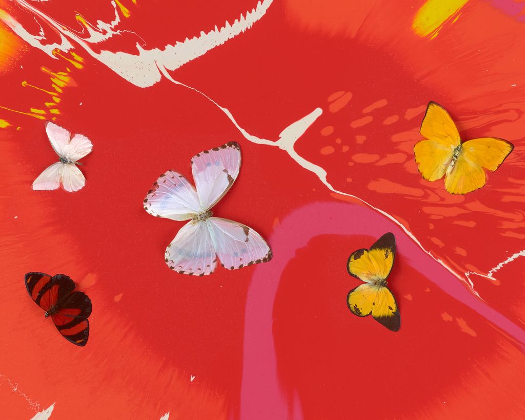 Beautiful I Love Your Aura Painting (with Butterflies) 4