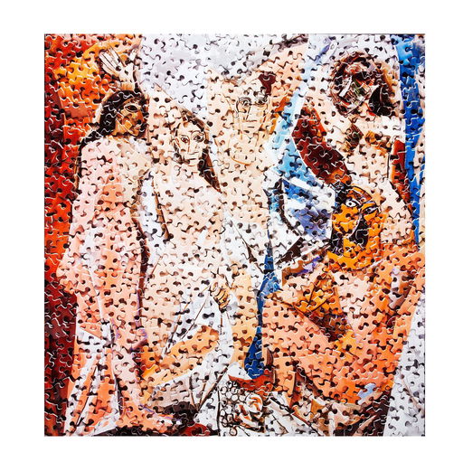 Vik Muniz Work Heads to Auction