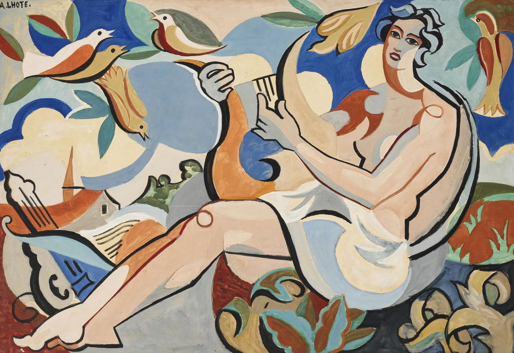 Orphée ou Eloge de la poésie. Image courtesy of Christie's