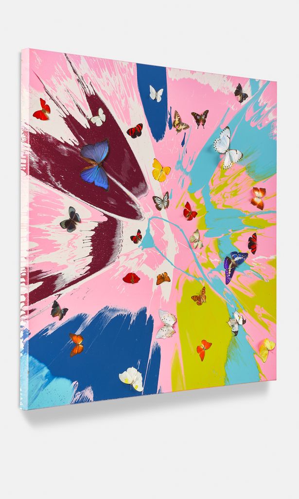 Beautiful For Today We Have Joy Painting (with Butterflies) 2