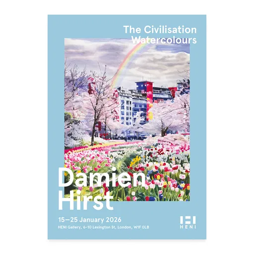 Damien Hirst - Civilisation Blooms Forever Poster