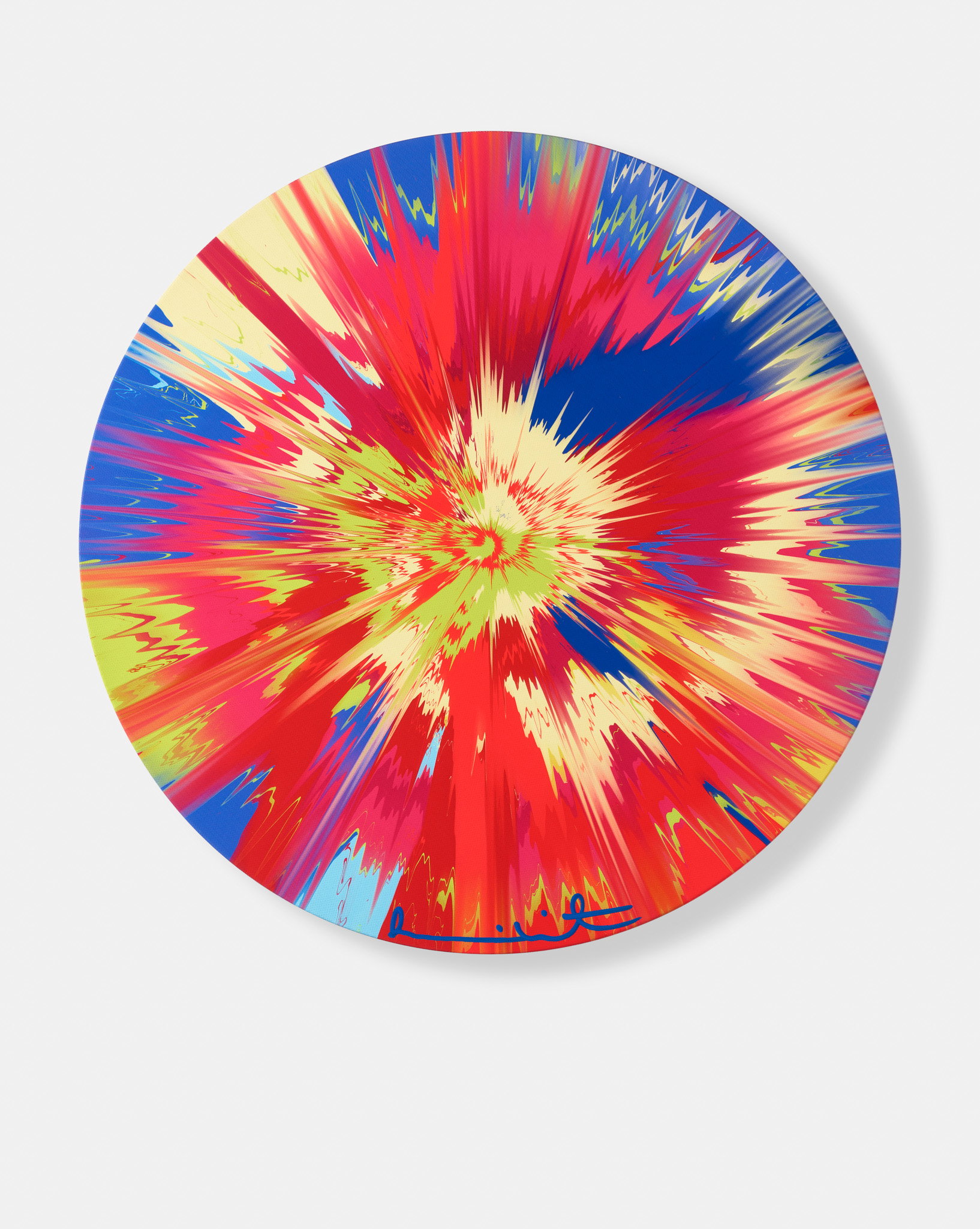Beautiful, Swift-Flowing Calm-Hearted Vapor Painting image #1 main image