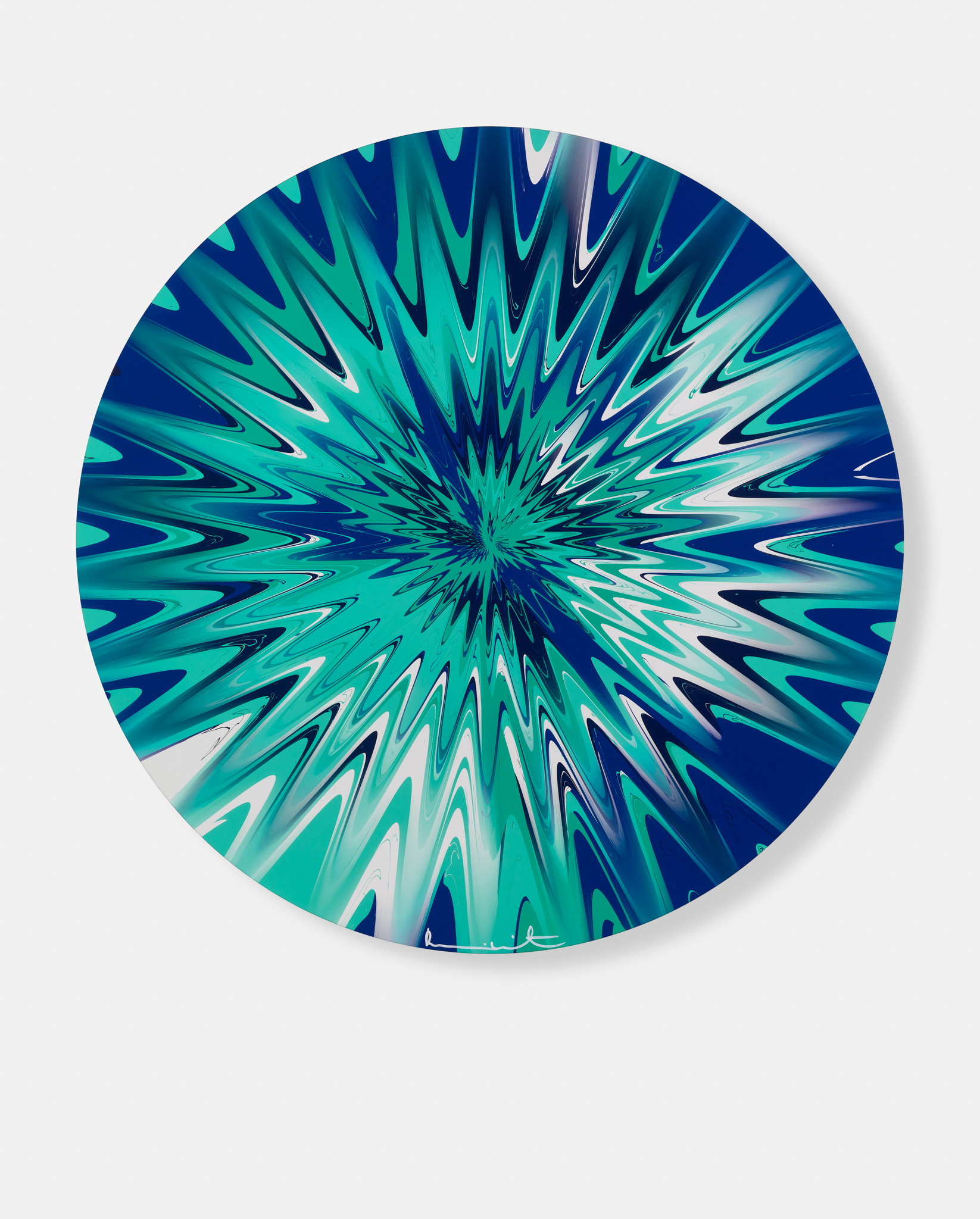Beautiful, Unweakened But Ardent, Brave Hearted, Pure And Fervent Implosion Painting image #1 main image