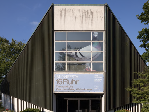Manifesta Brings a Giant Pigeon and Pink Basketball to the Ruhr