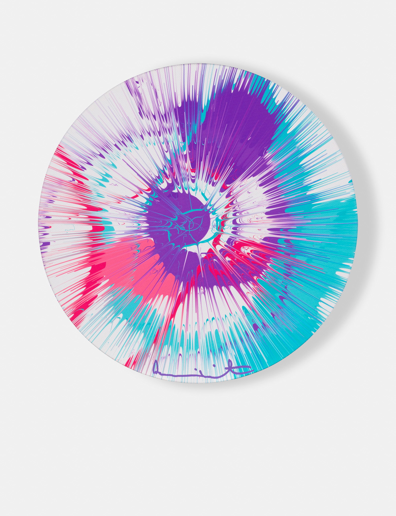 Beautiful, Yet Glowing, Snow-Flecked Tourbillon Painting image #1 main image