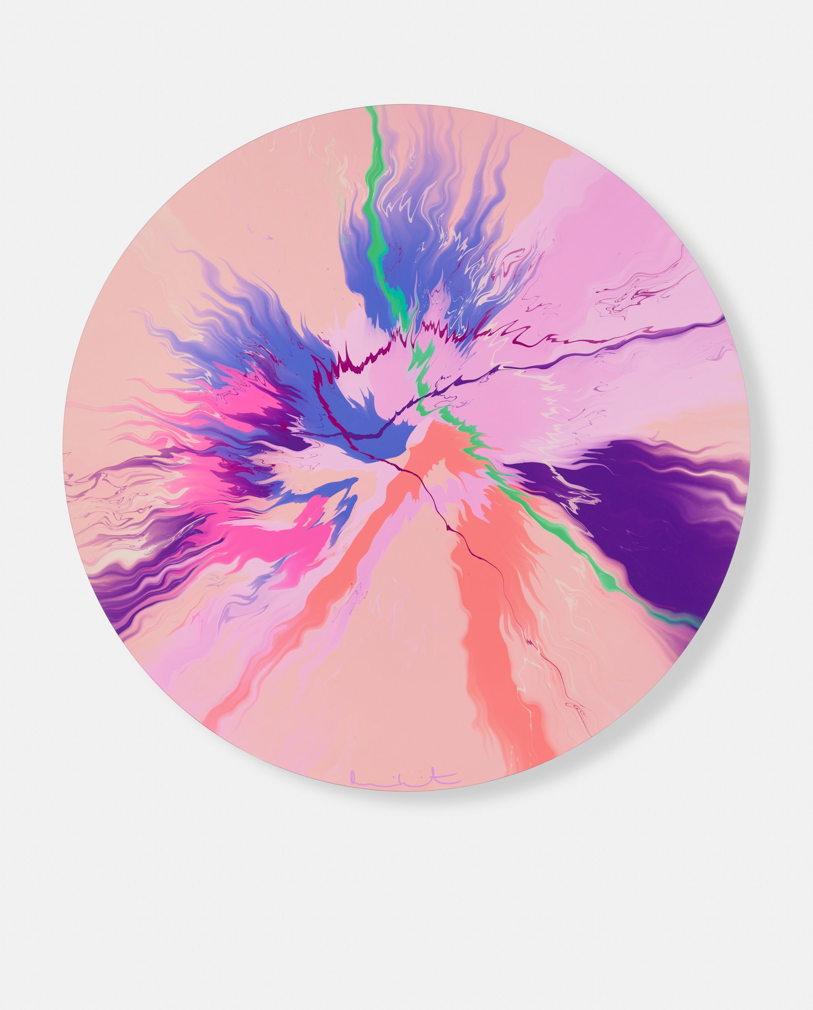 Beautiful, Ever Kindled, Very Honourable, Unalloyed, Passionate And Selfless Bursting River Painting image #1 main image