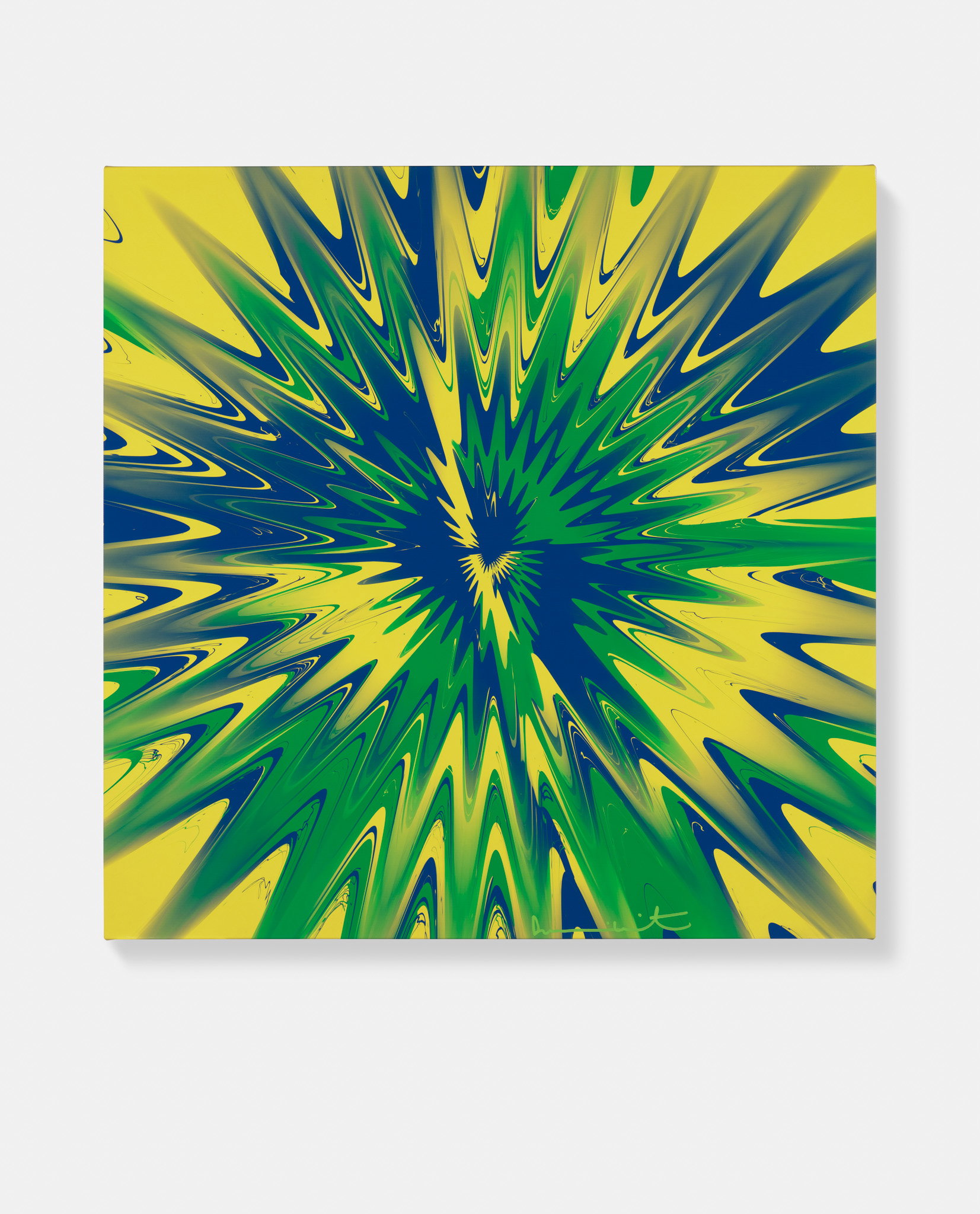 Beautiful, Excellent Natural Instinctive, Serenade, Calm And Dignified Implosion Painting image #1 main image