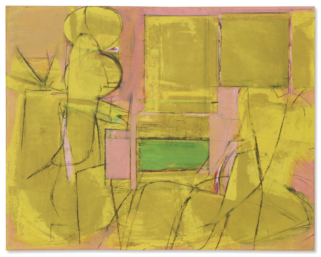 Untitled by Willem de Kooning estimated at $2m (low) to $3m (high). Image courtesy of Christie's