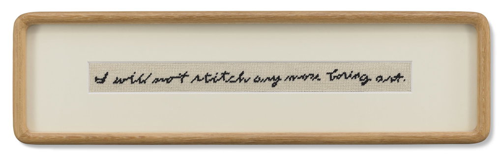Untitled (Baldessari) by Emily Murphy sold for $1,651. Image courtesy of Christie's