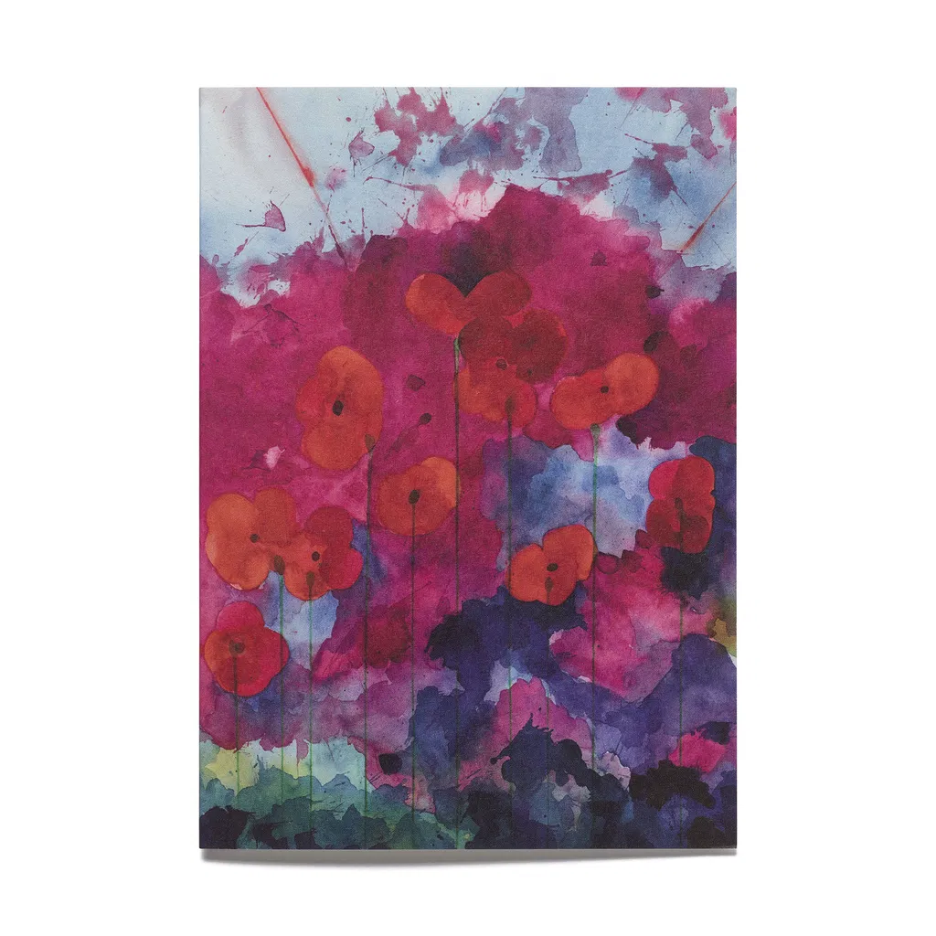 Brian Clarke A6 Greeting Cards - Red (Pack of 6) image #12