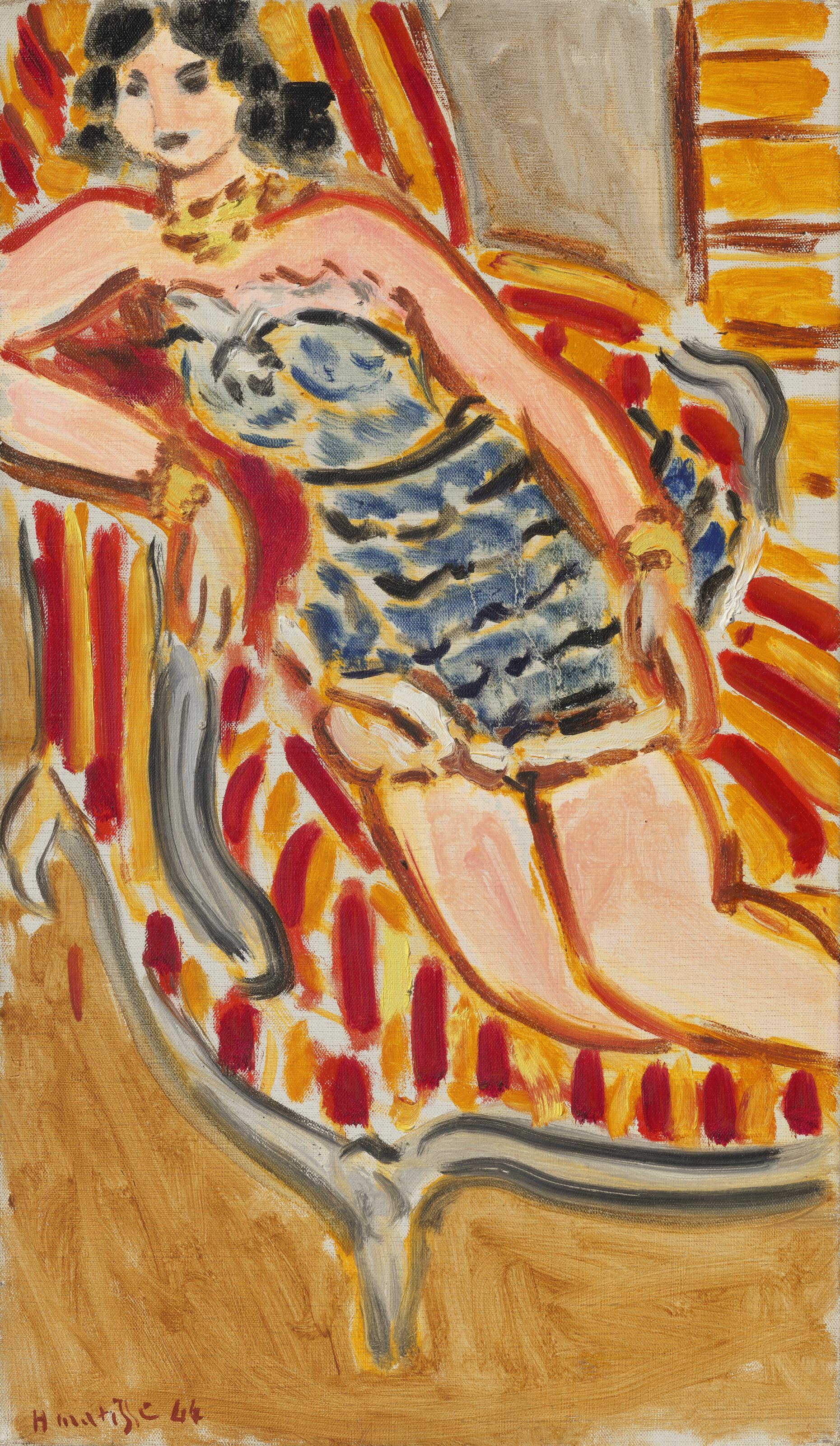 Henri Matisse、JEUNE FEMME、海外版超希少レゾネ、新品額付 Henri Matisse Work Sells for $4.86m to Deliver a 4% Annualized Return