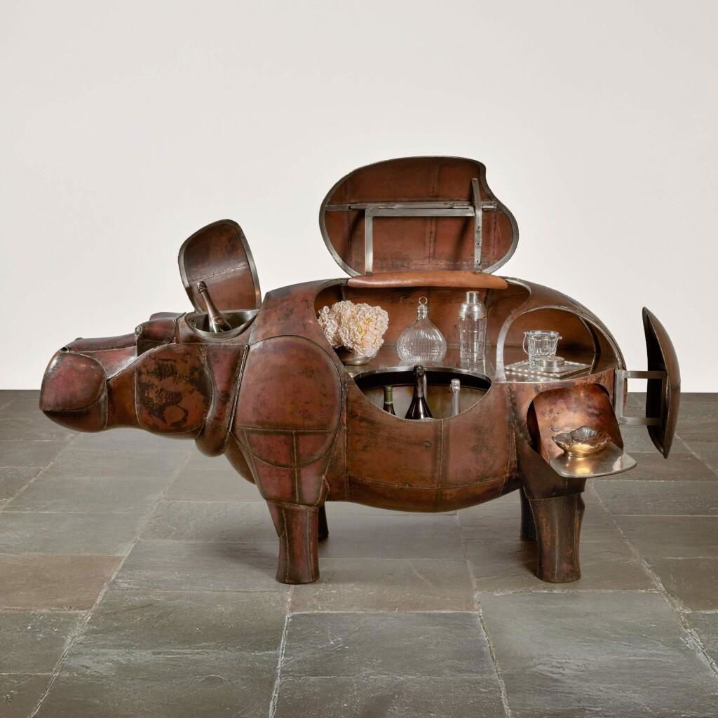 Hippopotame Bar, pièce unique. Image courtesy of Sotheby's Institute of Art, New York